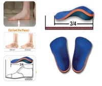 نعل 3/4 داخلي للأطفال Footrite مقاسات 22/24/26/28/...