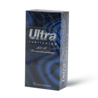 واقي ذكري مزلق اكسترا 12 قطعة لاتكس عالي الجودة لل...