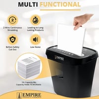 قاطع اوراق لتقطيع للورق تتحمل 6 ورقات من امبير، ال...