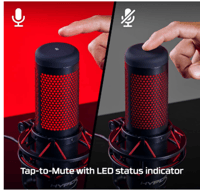 ميكروفون مكثف للقيمنق هايبر اكس كواد كاست للكمبيوت...