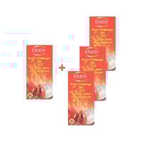 واقي ذكري انجوي بنكهة رمان رقيق 3 طبقات ملمس محسن...