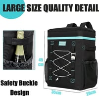 شنطة ظهر مبردة انزماير معزولة مانعة للتسرب سعة 30...