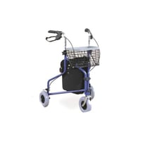 ROLLATOR BLUE 3 WHEELS مشاية كبار السن 3 عجلات ازر...