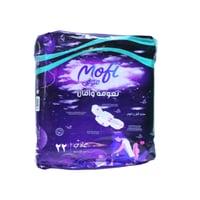 فوط صحية ماكسي بأجنحة موفي | تغليف بلاستيكي بنفسجي...