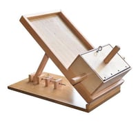 لوح انحدار خشبي