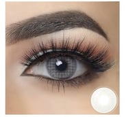 عدسات لاصقة شفافة من فريش جو بلون كريستالي عبوة قط...