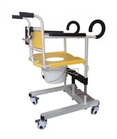 كرسي سحب مريض من على السرير 21 انش أصفر به محرك لل...