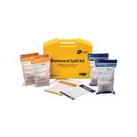 طقم الانسكابات البيولوجية حافظة متكاملة مع أدوات ح...