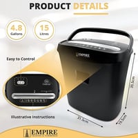 قاطع اوراق لتقطيع للورق تتحمل 6 ورقات من امبير، ال...