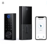 قفل ذكي يعمل باللمس من يوفي، قفل باب للدخول بدون م...