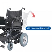 كرسي طبي متحرك كهربائي KY111A بي كير مقعد 51سم مدى...