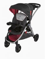 عربة أطفال قابلة للطي موديل 393298060 | طي بيد واح...