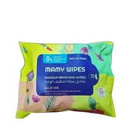 مناديل مبللة للوجه MAMY WIPES لإزالة المكياج - عبو...