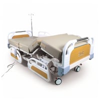 سرير طبي كهربائي 6 حركات مع ميزة تقليب المريض بلون...