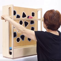 مجموعة تأهيل الأطراف العلوية dexia خشبية بمقابض وف...