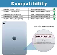 واقي شاشة ايباد اير 4 الجديد 10.9 2020/ ايباد برو...