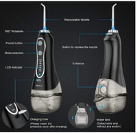 جهاز تنظيف أسنان بالماء من h2ofloss بخمسة أوضاع وس...
