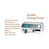 مضخة حقن محاليل KL-602 دقة عالية مع إنذارات مرئية...