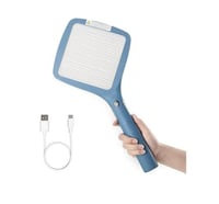 صاعق ذباب كهربائي مافيتي قابل للشحن USB Type-C بمب...