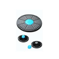 لوح توازن دائري 42 سم بلاستيك | سطح منقوش مضاد للا...