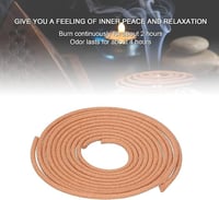 يونسي مبخرة لفائف خشب الصندل لمدة 4 ساعات، بخور دا...