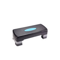 منصة خطوة تدريب بمستويين قابلة للتعديل أسود بطبقة...