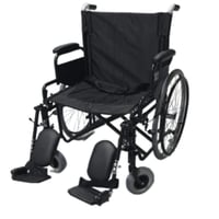 كرسي متحرك عجل كبير شديد التحمل بإطار معدني ومقعد...