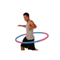 طوق هولا هوب تمرين قابل للفك والتركيب 90 سم وزن مت...