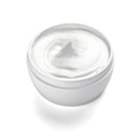 عبوة كريم أبيض