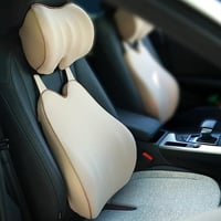 مجموعة وسادة رقبة ودعم أسفل الظهر ارلريتش - ميموري...