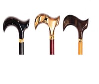 عصا مشي طبية بي كير EA610 خشب تايواني مقبض أكريليك...