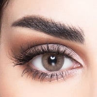 عدسات لاصقة من ماى لينس بلون بنى لايت - زوجان (2 ع...