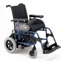 كرسي كهربائي متحرك SUNRISE-F35 إطار قابل للطي عرض...