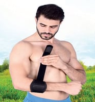 جهاز تنس للتحفيز الكهربائي لإدارة الألم محمول 2 قن...