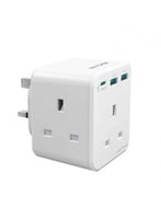 راف باور شاحن جداري راف باور 3 مداخل طاقه ثلاثيه م...