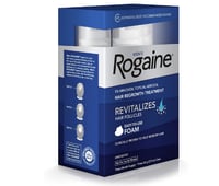رغوة مينوكسيديل من Rogaine بتركيز 5% كمية تكفي 3 أ...