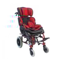 كرسي طبي أطفال شديد الإعاقة مقاس 35 سم إطار ألومني...