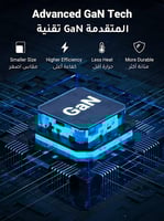 يوجرين شاحن 4 منافذ USB C شاحن GaN قابس شاحن نوع C...