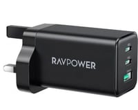 راف باور RP-PC172 PD 65W شاحن جداري 1A 2C Gan