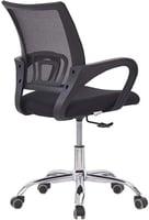 كرسي مكتب شبكي Ergonomic BN33920 مريح بذراعين وعجل...