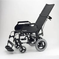 كرسي متحرك ظهر طويل صن رايز B341 صناعة إسبانية طيّ...