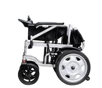 كرسي متحرك كهربائي MOPW001 قابل للطي مدى 18 كم شحن...