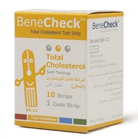 شرائط تحليل الكوليسترول بينى تشيك 10 قطع | فحص منز...