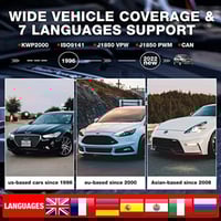 جهاز كشف اعطال السيارات لونش OBD2 موديل كريدر 3001...