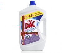 منظف ارضيات مطهر من داك، برائحة اللافندر، 4.5 لتر