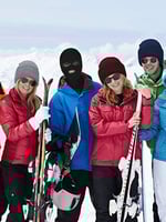 قناع تزلج محبوك كامل للوجه من ساتينيور دافئ صوفي م...