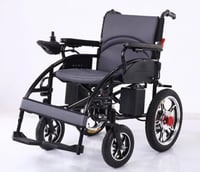 كرسي متحرك كهربائي مقاس 56 سم بطارية 24V/13Ah محرك...