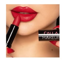 أحمر شفاه من Calla Makeup مات كريمي بلون أحمر - قط...