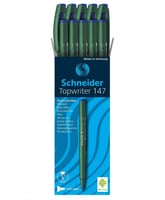 147 قلما من شنايدر توبرايتر: ازرق، 10 قطع وزن المن...