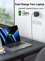 يوجرين شاحن 4 منافذ USB C شاحن GaN قابس شاحن نوع C...